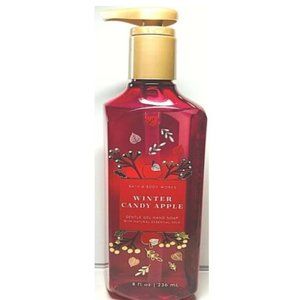 WINTER CANDY APPLE ~ Gentle Gel Soap ~ Bath & Body Works 8 fl oz